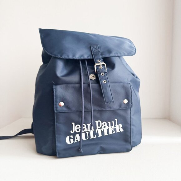 Jean Paul Gaultier Navy Blue Classic Backpack - Picture 2 of 7